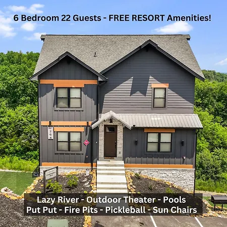 Smith Creek Resort- 6 Bedroom 22 Guests - Indoor Pool - Resort Amenities
